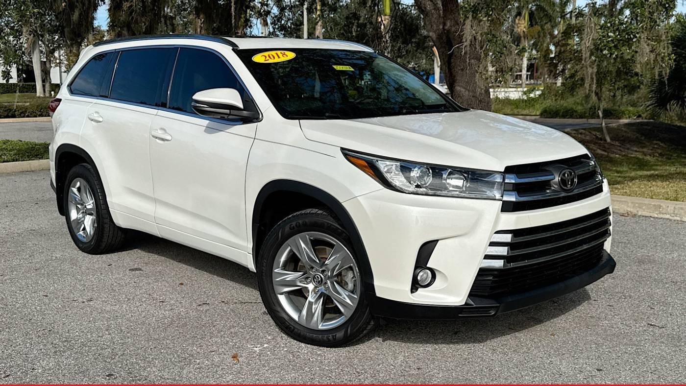 2018 Toyota Highlander Limited — SUV — 85,179 mi — Sarasota, FL