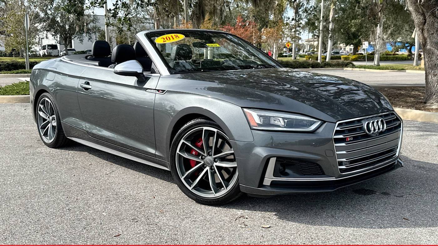 2018 Audi S5 Prestige — Convertible — 40,402 mi — Sarasota, FL