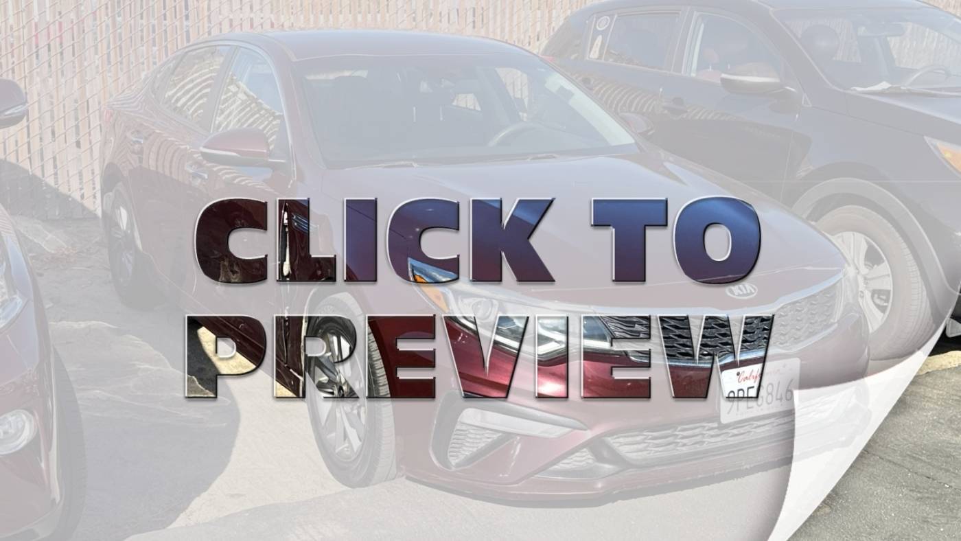2019 Kia Optima LX — Sedan — 22,791 mi — Cathedral City, CA