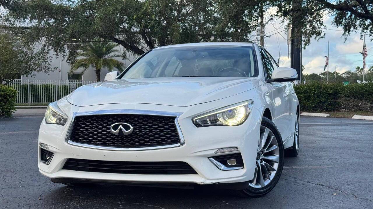 2018 INFINITI Q50 3.0t LUXE — Sedan — 96,944 mi — Hollywood, FL