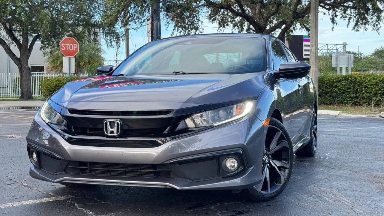 2019 Honda Civic Sport — Sedan — 50,487 mi — Hollywood, FL