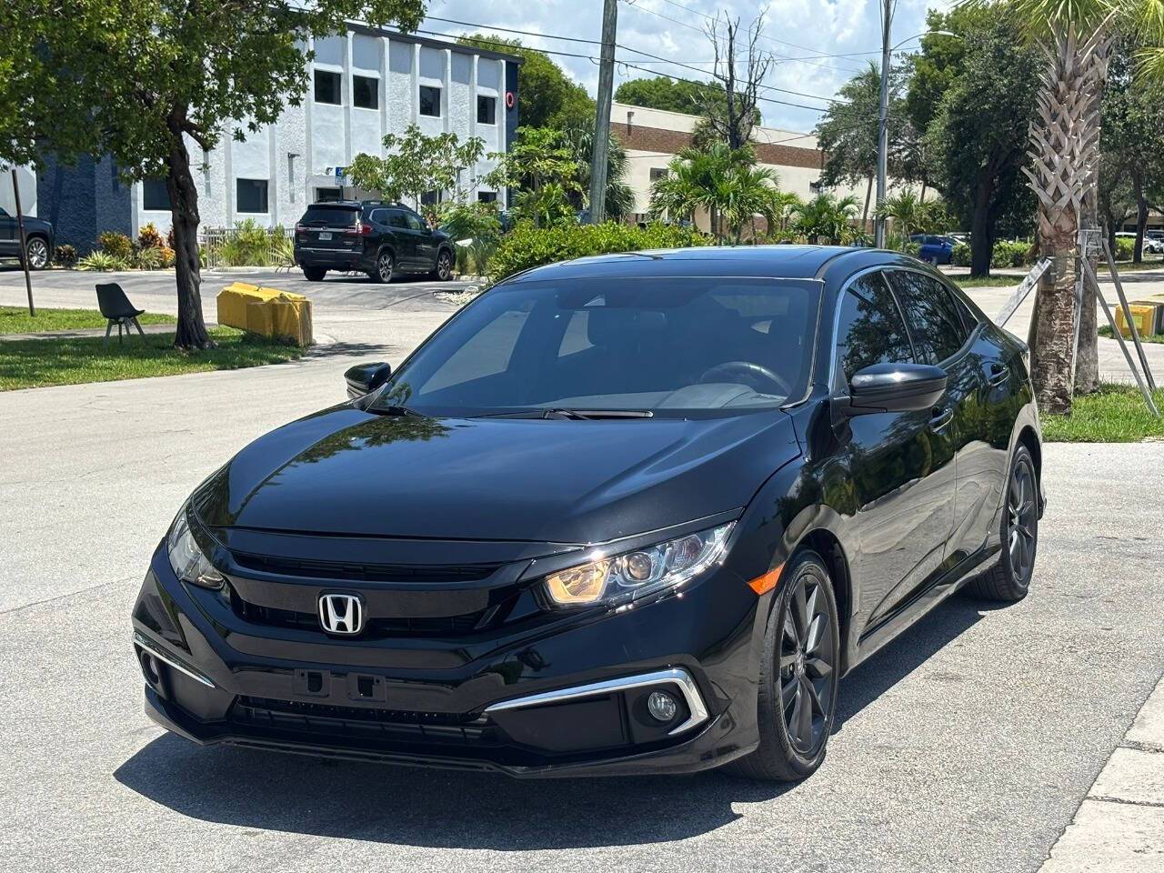 2021 Honda Civic EX — Hatchback — 24,412 mi — Hollywood, FL