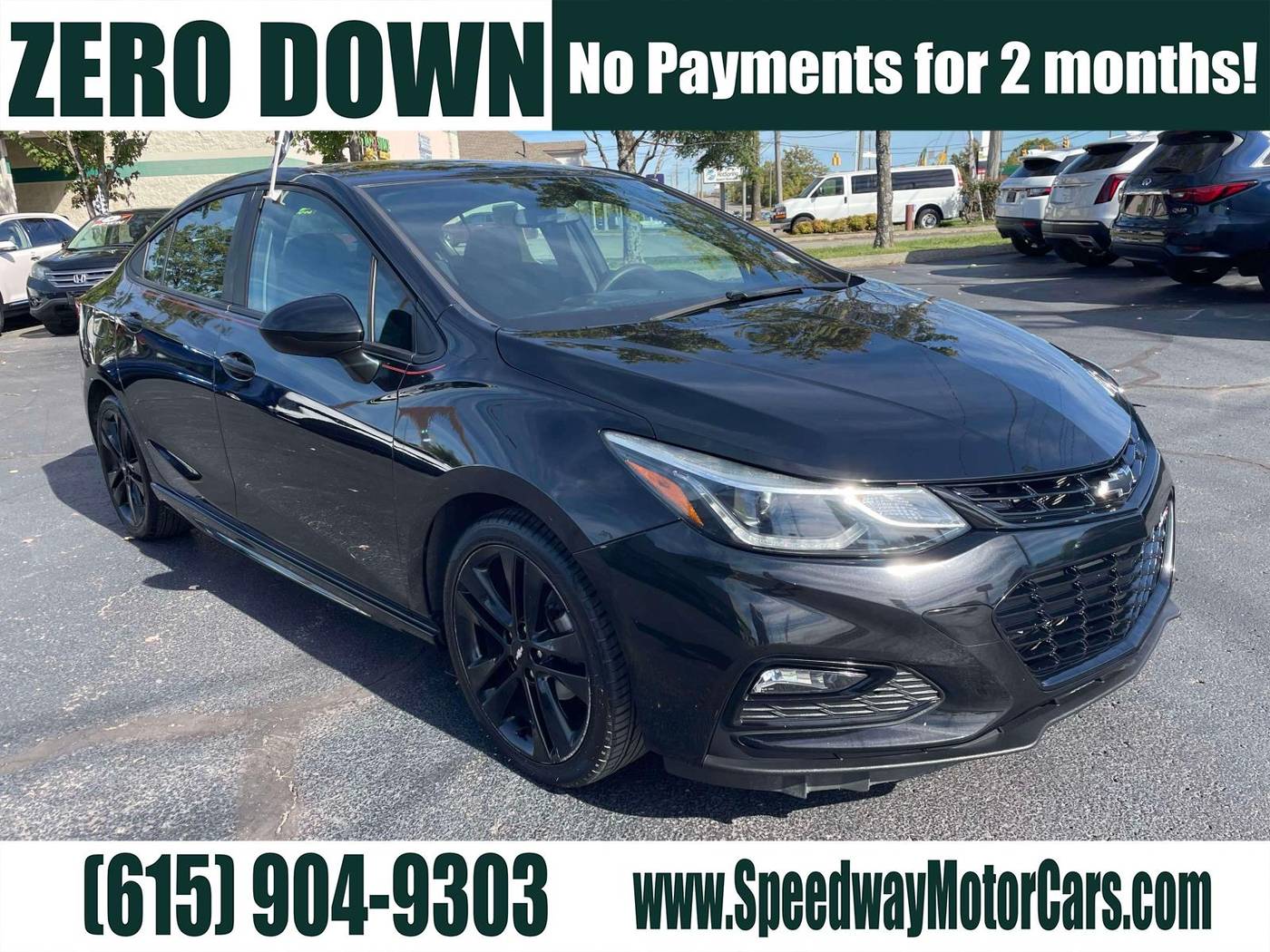 2018 Chevrolet Cruze LT — Sedan — 69,659 mi — Murfreesboro, TN