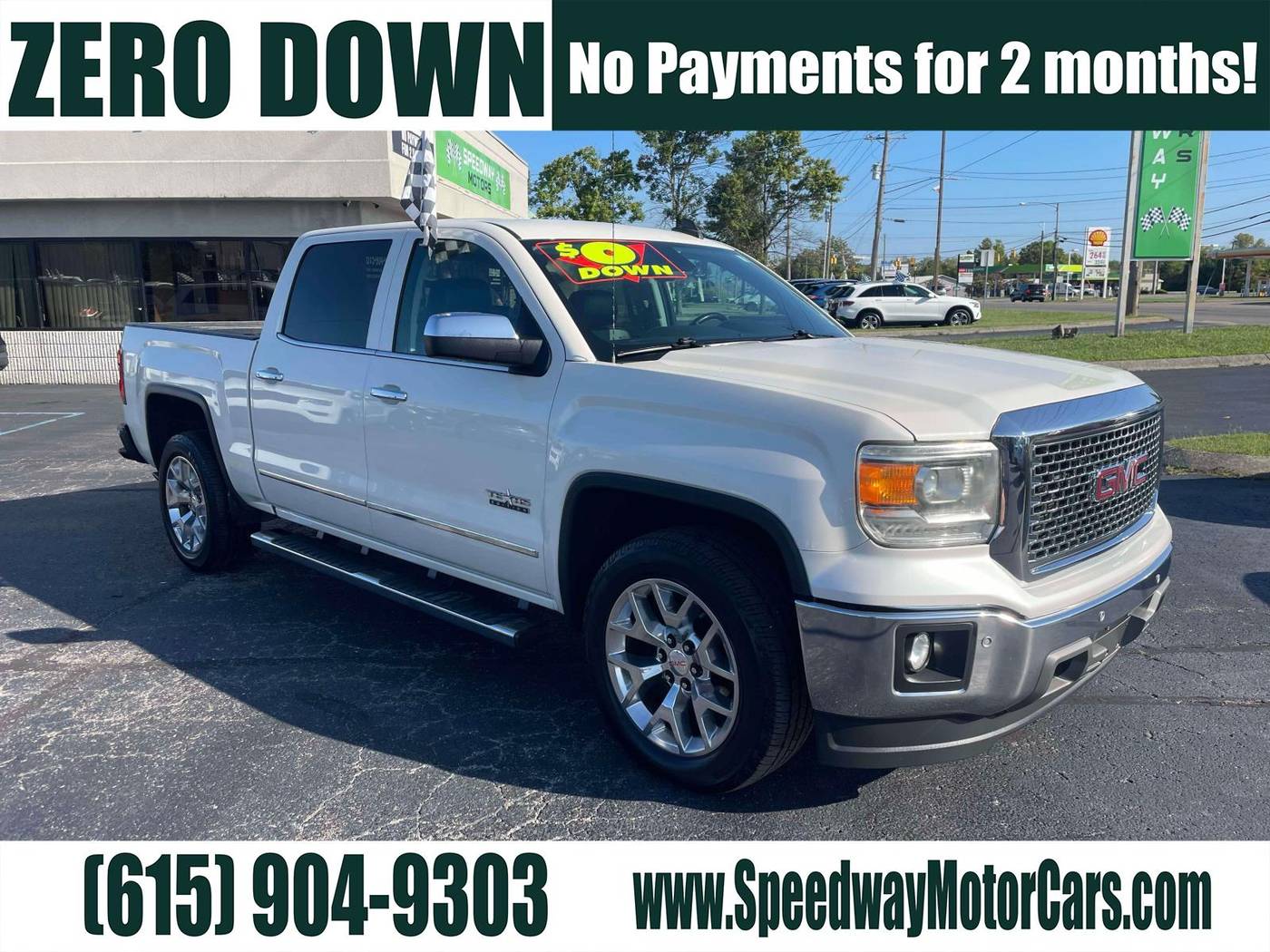 2015 GMC Sierra 1500 SLT — Pickup Truck — 119,457 mi — Murfreesboro, TN