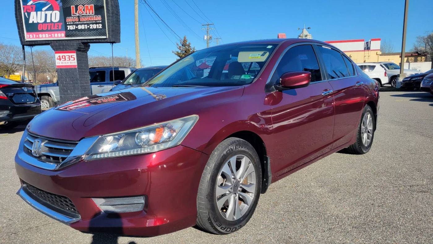 2013 Honda Accord LX — Sedan — 92,681 mi — Virginia Beach, VA