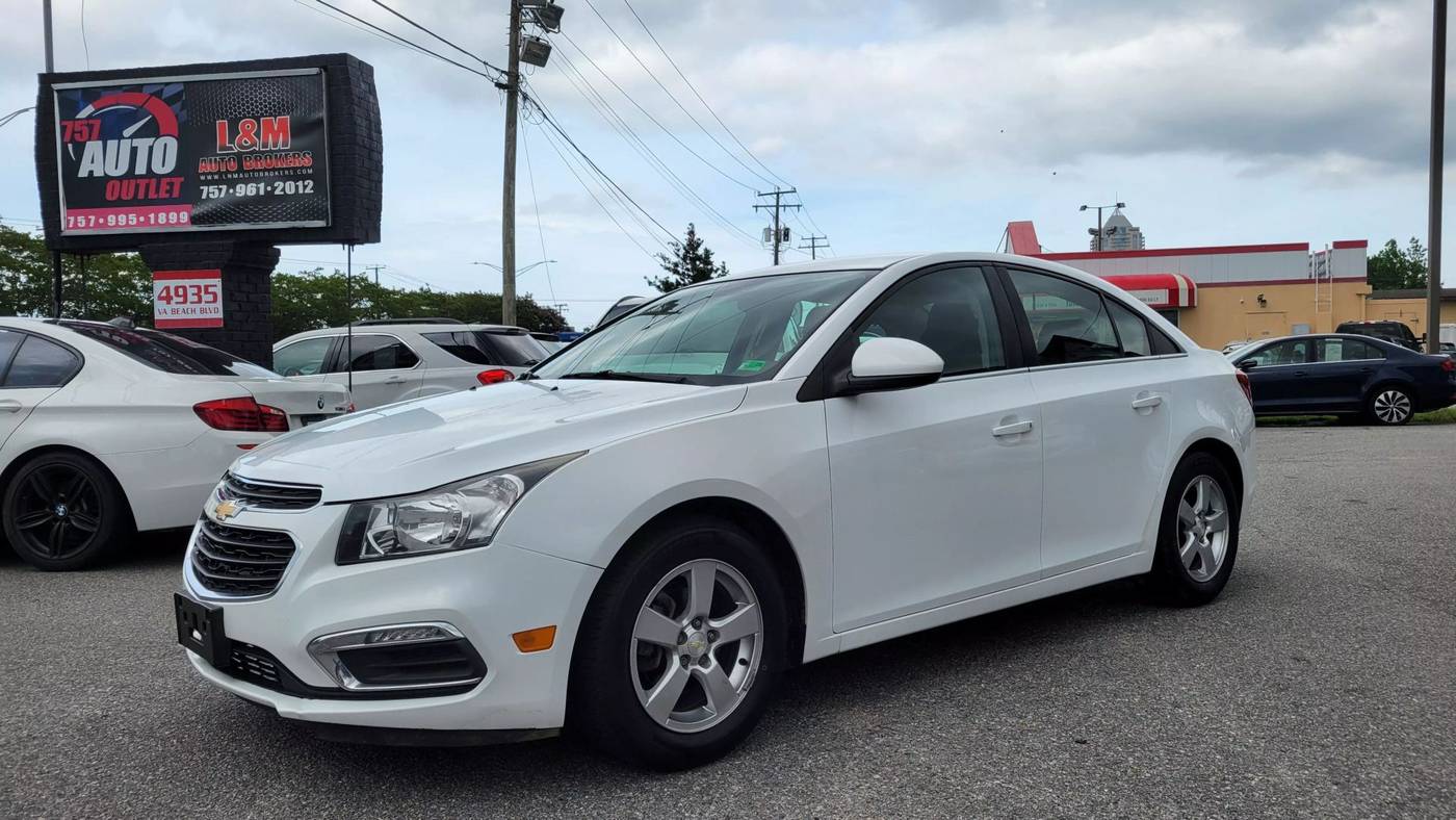 2016 Chevrolet Cruze Limited 1LT — Sedan — 98,511 mi — Virginia Beach, VA