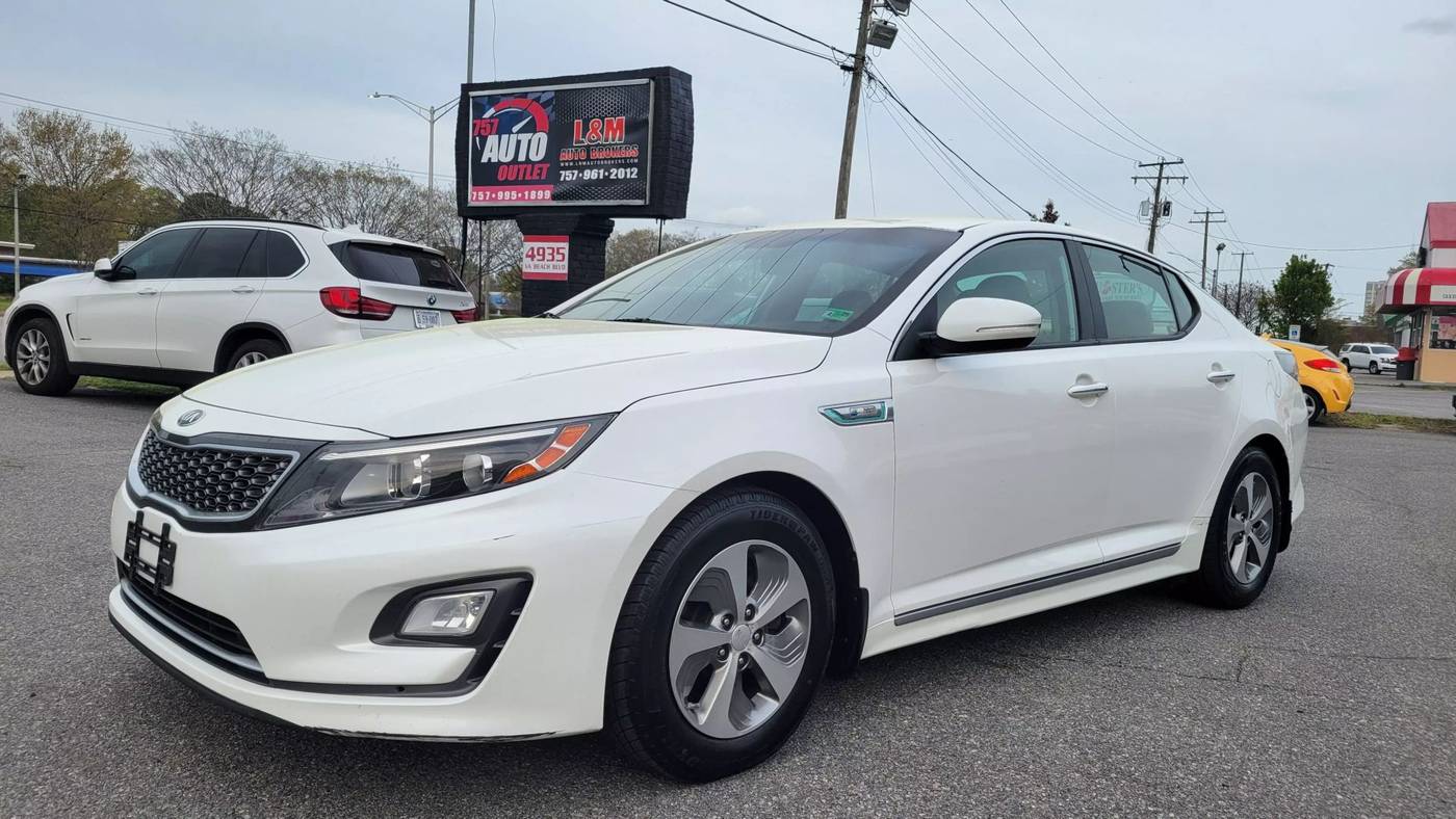 2014 Kia Optima Hybrid LX — Sedan — 87,305 mi — Virginia Beach, VA