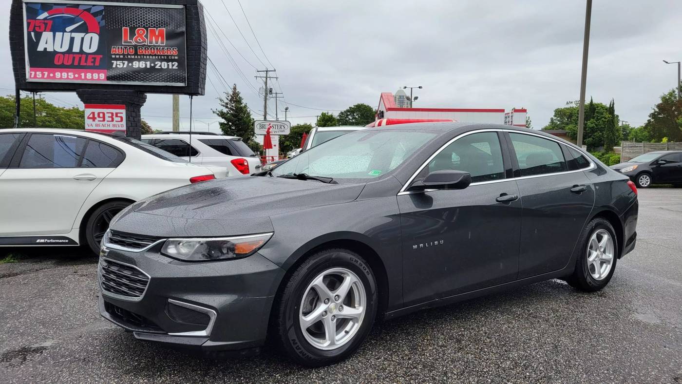 2017 Chevrolet Malibu LS — Sedan — 120,607 mi — Virginia Beach, VA