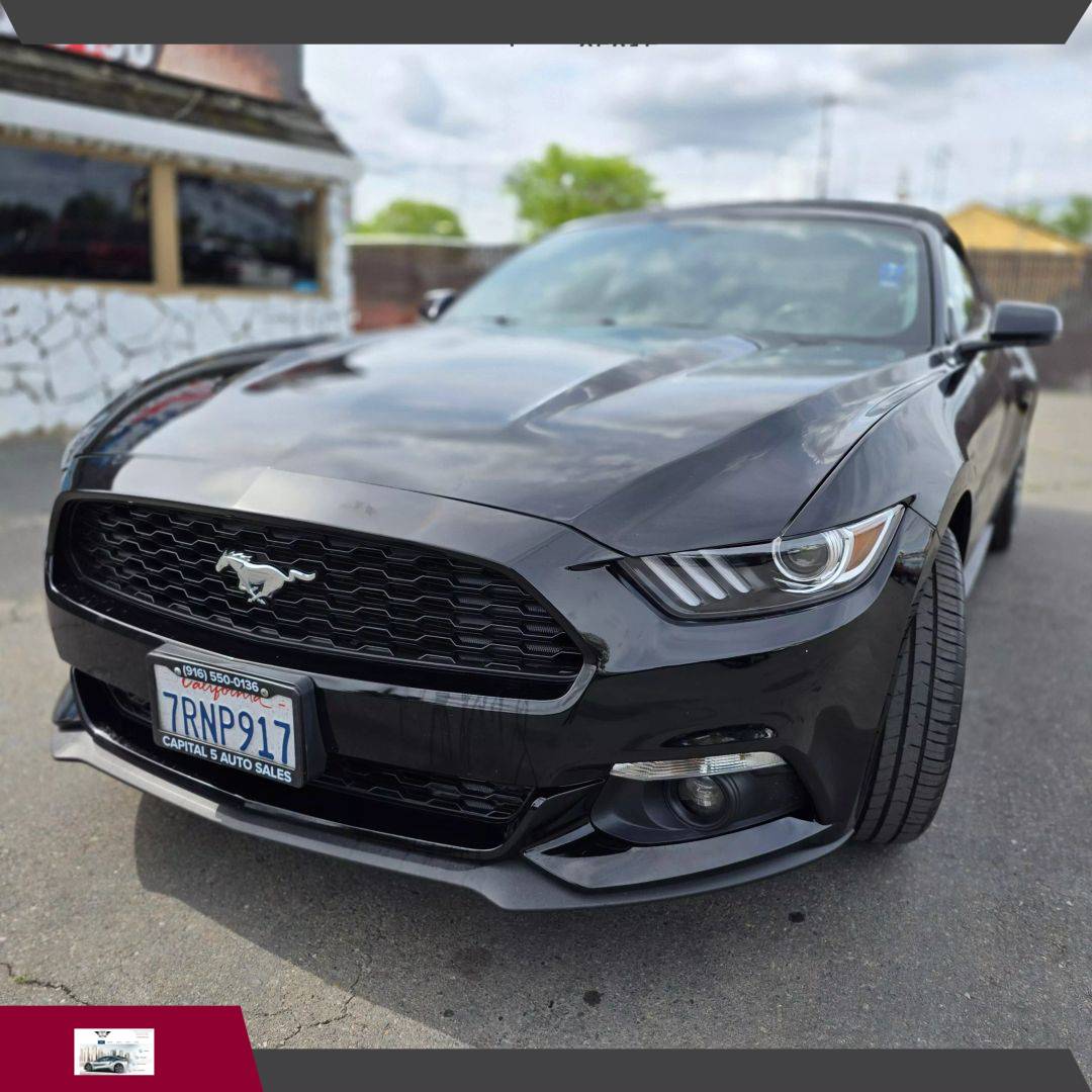 2016 Ford Mustang EcoBoost Premium — Convertible — 102,410 mi — Sacramento, CA