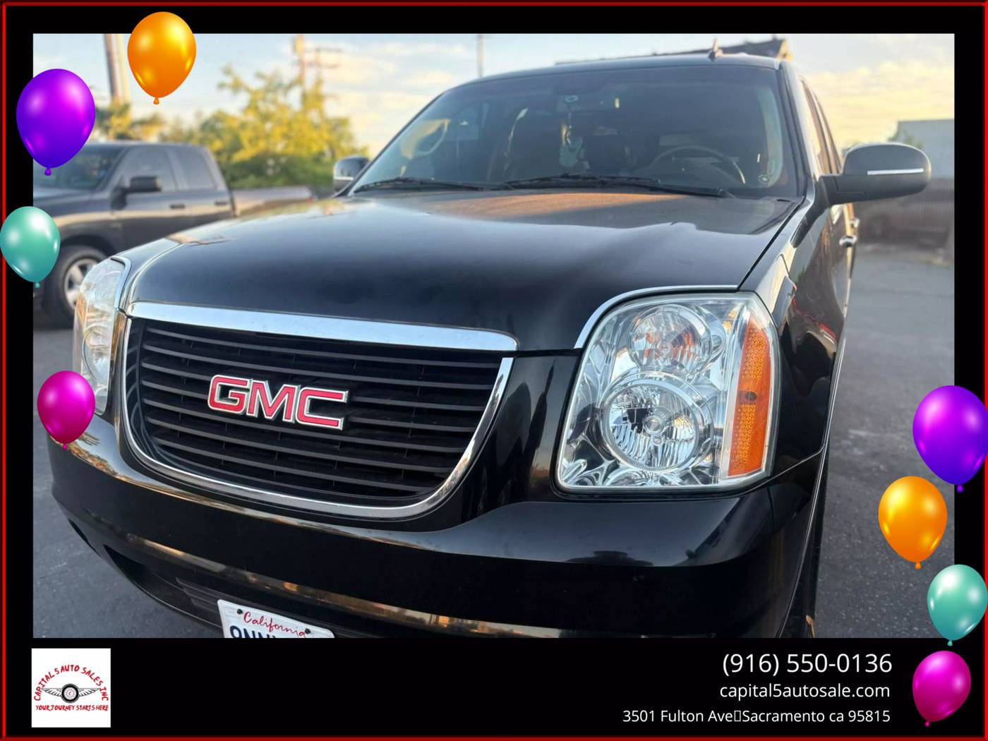 2013 GMC Yukon SLT — SUV — 128,417 mi — Sacramento, CA