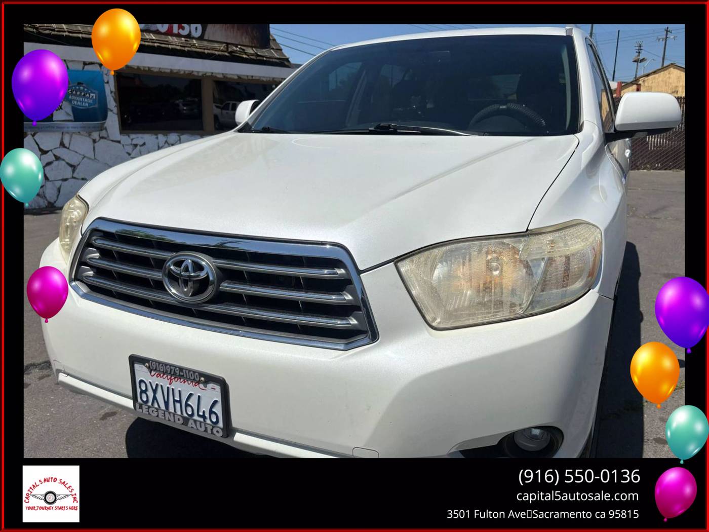 2010 Toyota Highlander Limited — SUV — 160,000 mi — Sacramento, CA