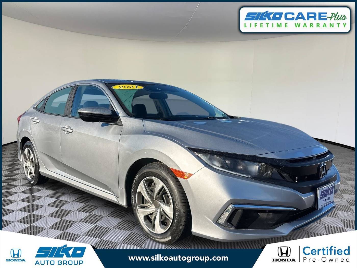 2021 Honda Civic LX — Sedan — 62,841 mi — Raynham, MA