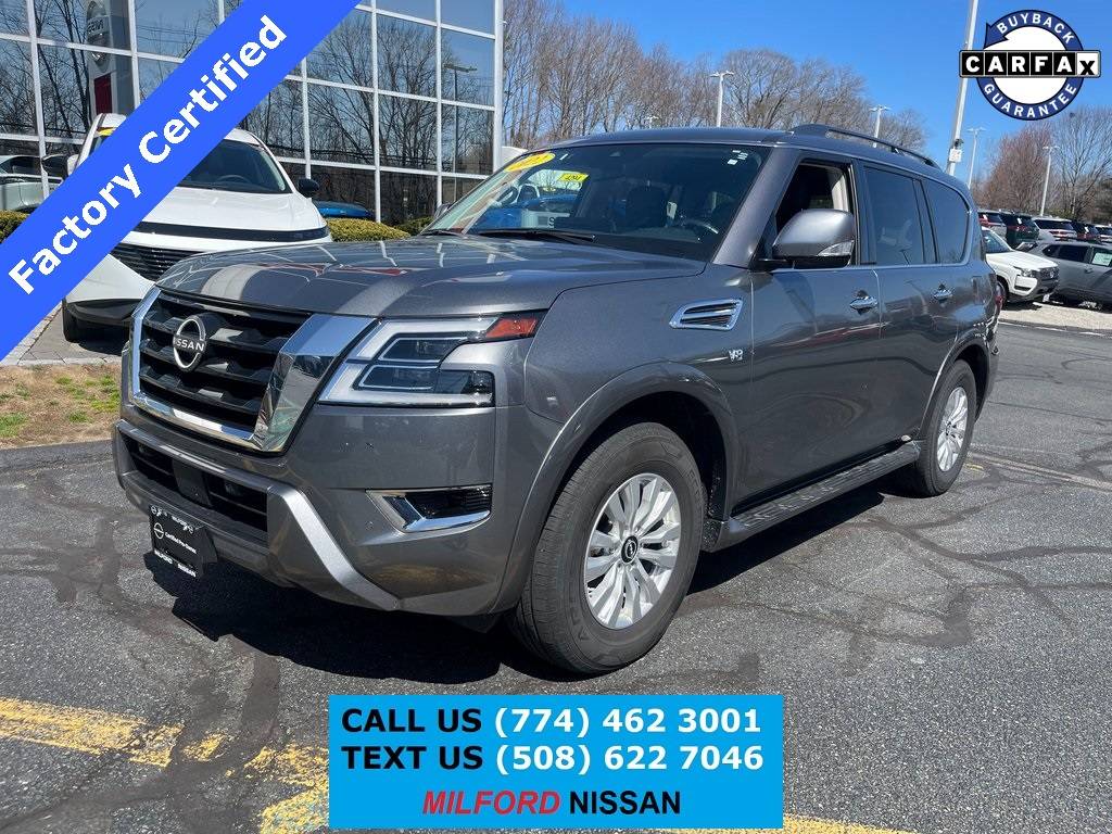 2022 Nissan Armada SV — SUV — 55,466 mi — Milford, MA