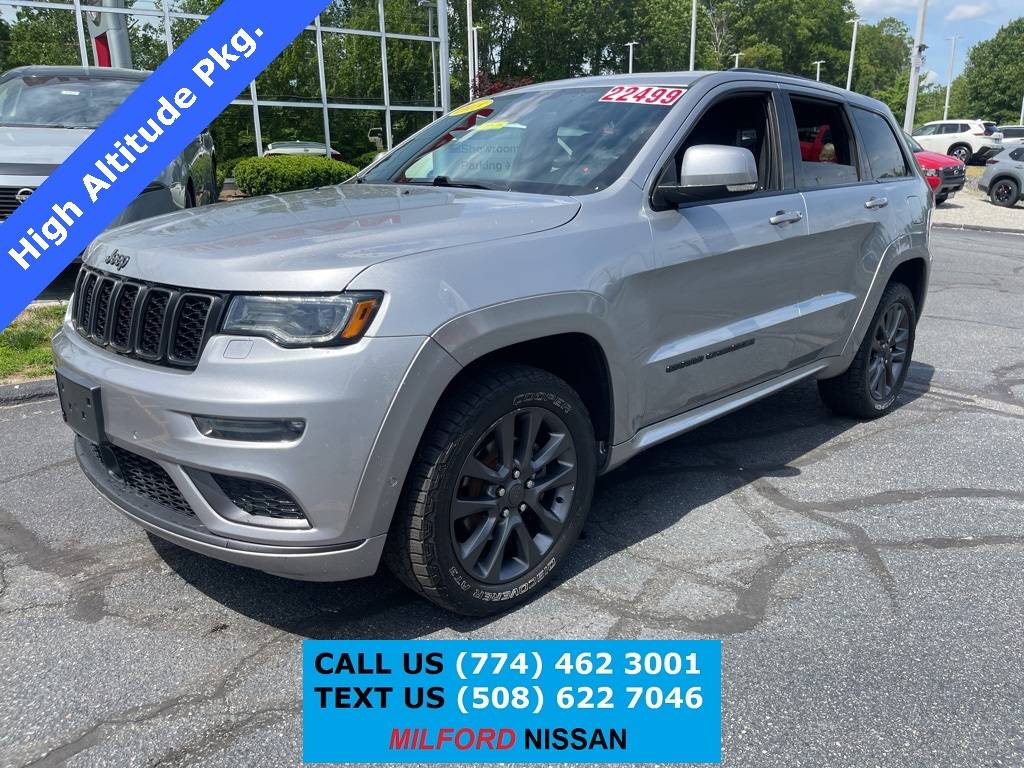 2018 Jeep Grand Cherokee High Altitude — SUV — 67,752 mi — Milford, MA
