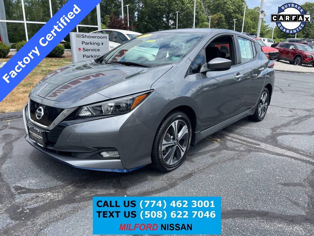 2020 Nissan LEAF SV PLUS — Hatchback — 40,664 mi — Milford, MA