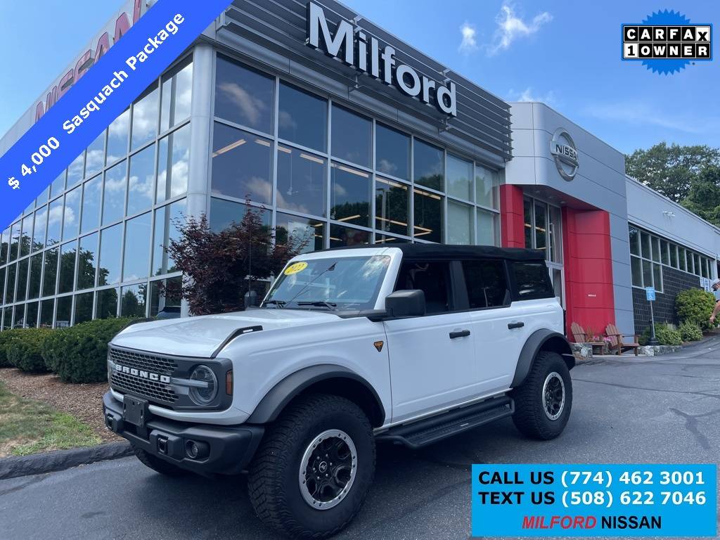 2022 Ford Bronco Badlands — SUV — 31,382 mi — Milford, MA