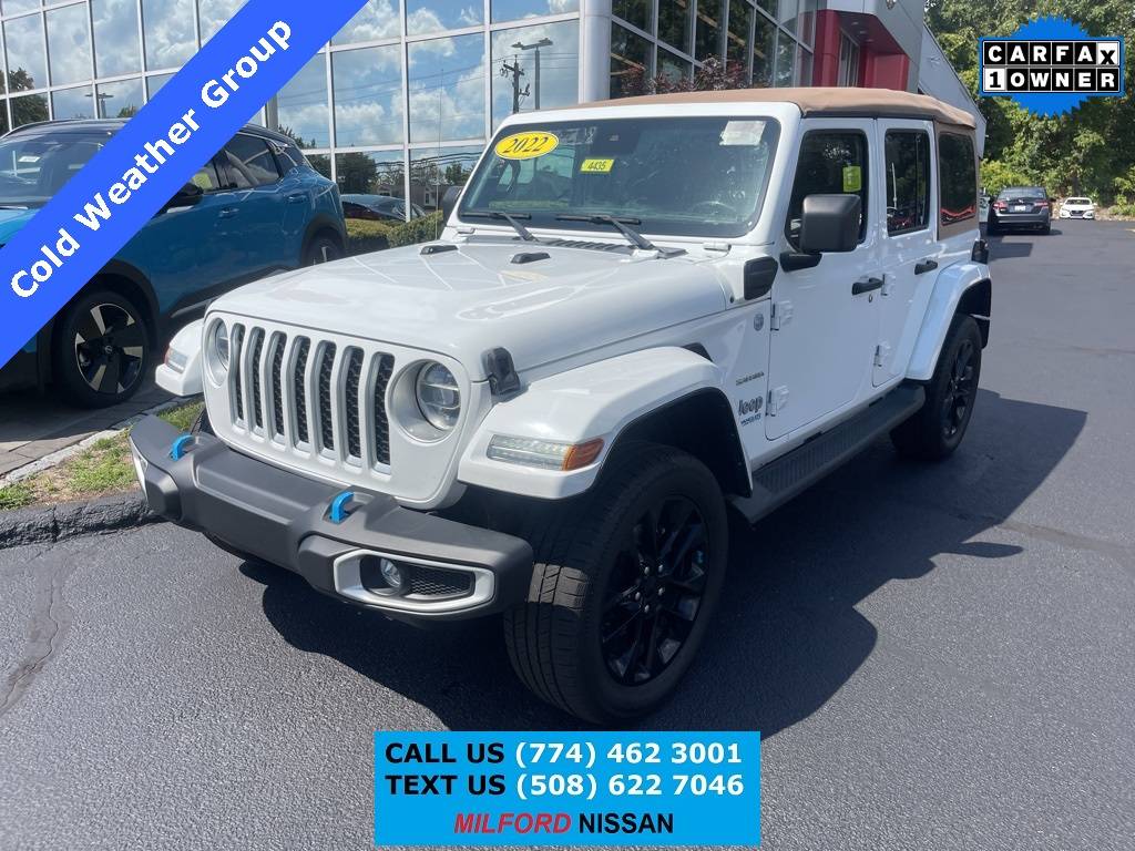 2022 Jeep Wrangler Sahara 4xe — SUV — 45,602 mi — Milford, MA