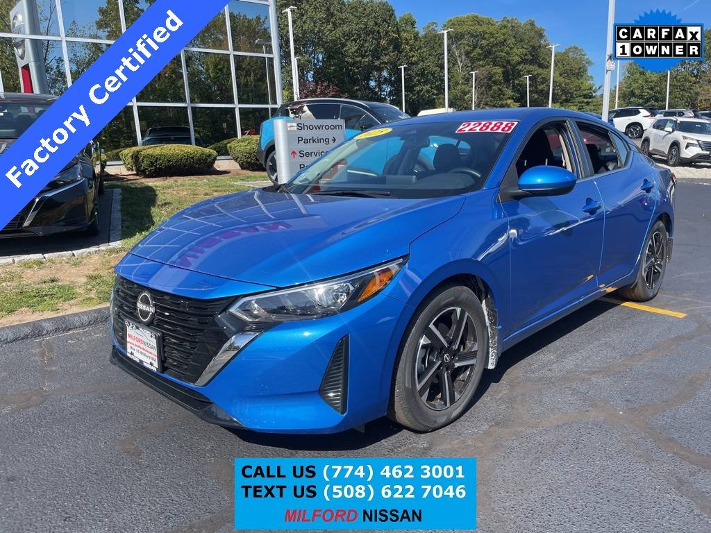 2025 Nissan Sentra SV — Sedan — 1,408 mi — Milford, MA