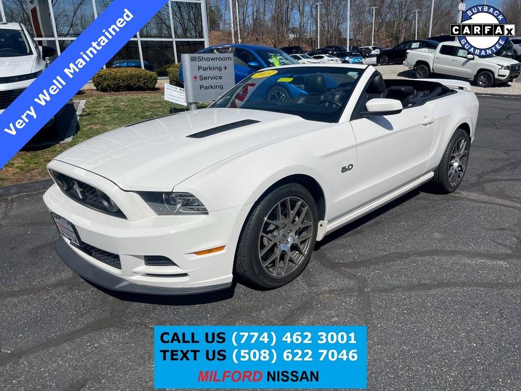 2013 Ford Mustang GT Premium — Convertible — 7,327 mi — Milford, MA
