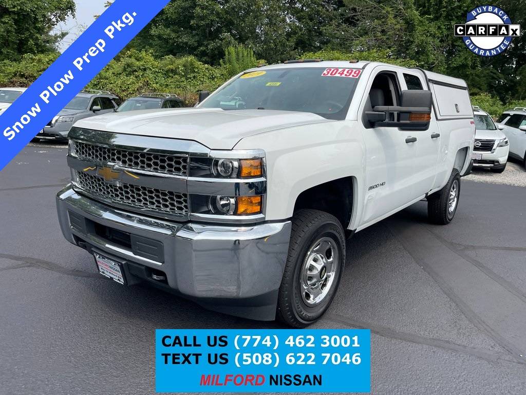 2019 Chevrolet Silverado 2500HD WT — Pickup Truck — 74,224 mi — Milford, MA