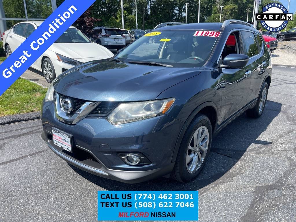 2015 Nissan Rogue SL — SUV — 96,696 mi — Milford, MA