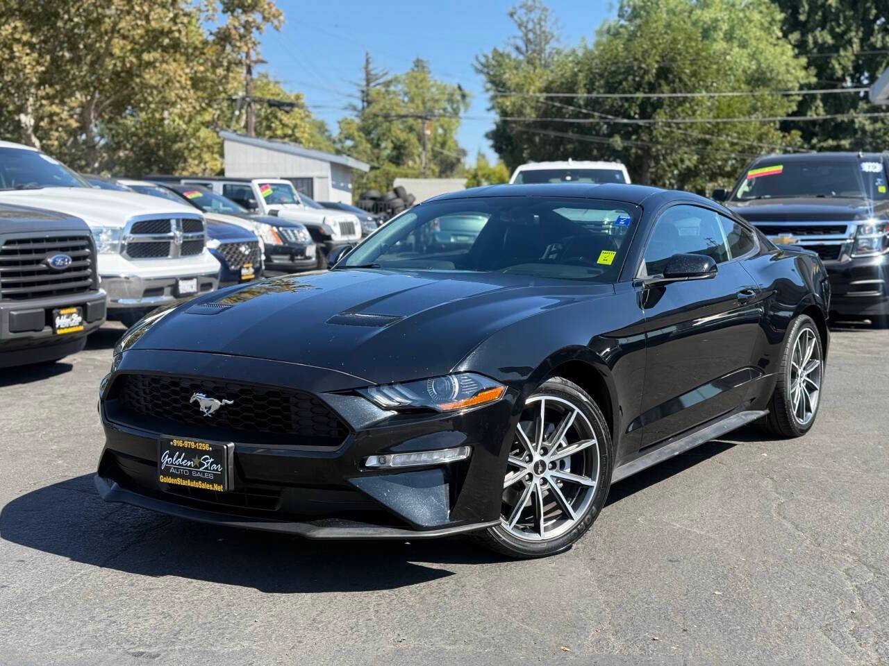 2018 Ford Mustang EcoBoost Premium — Coupe — 91,149 mi — Sacramento, CA