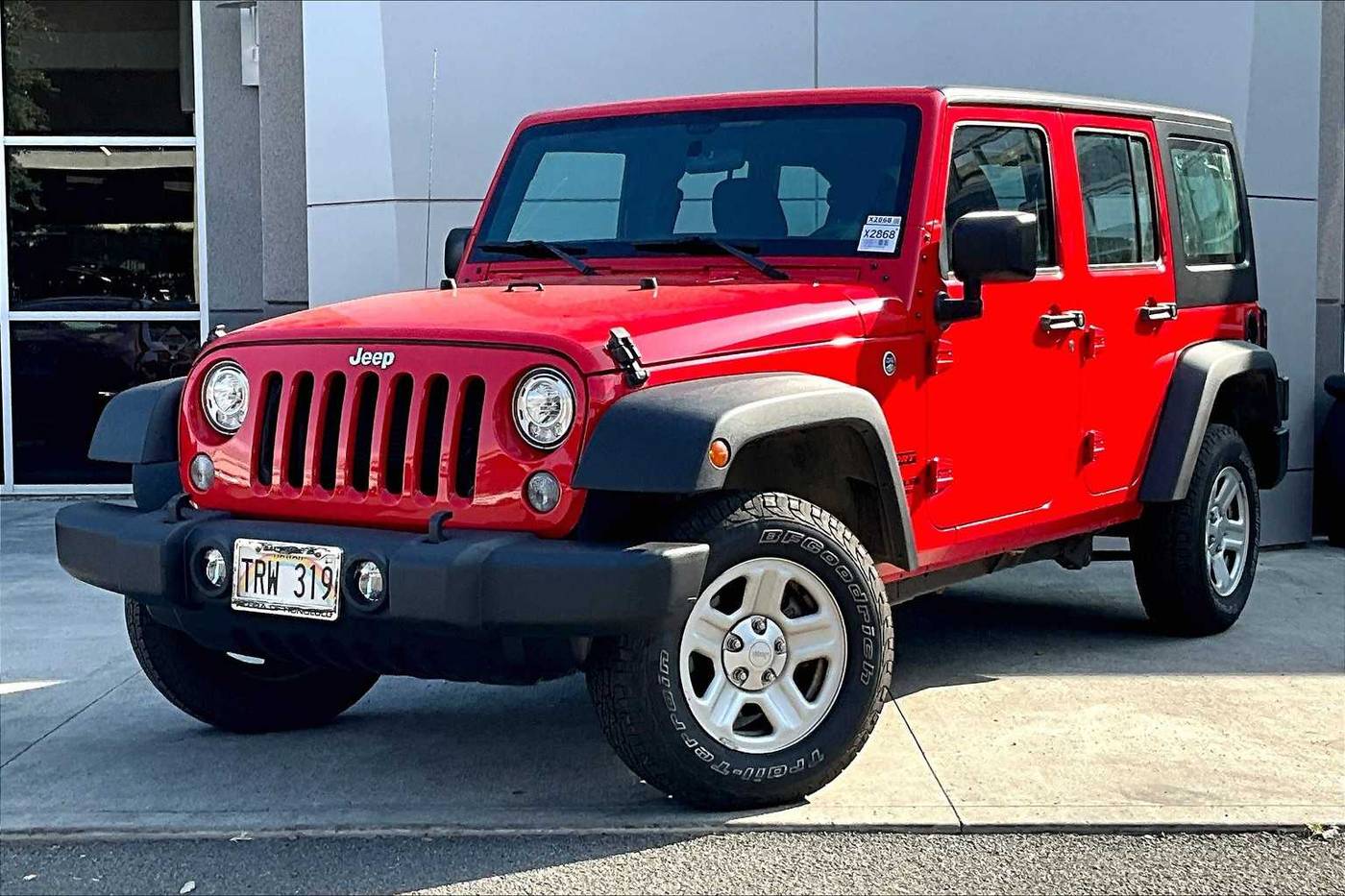 2017 Jeep Wrangler Sport — SUV — 52,080 mi — Honolulu, HI