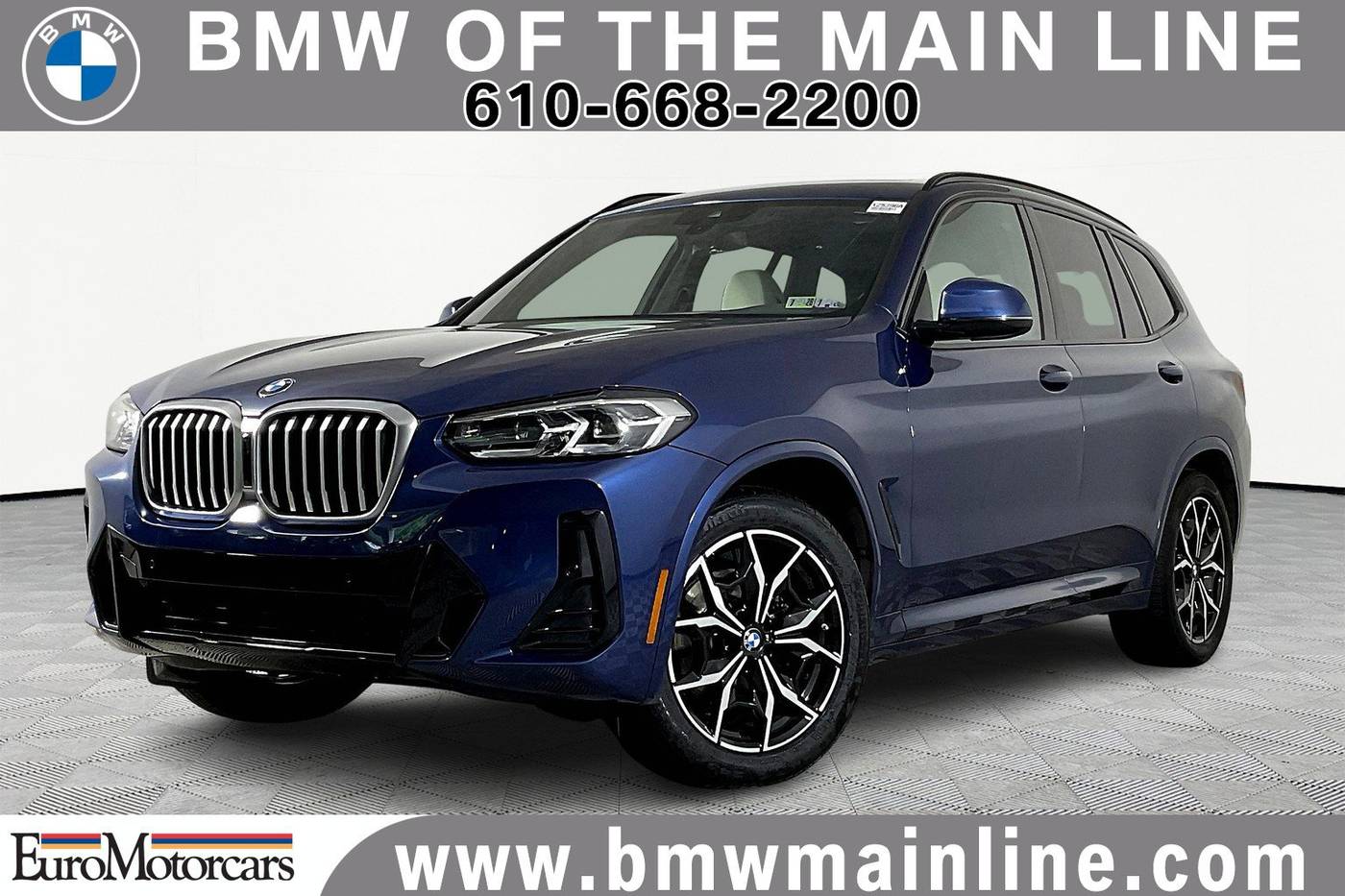 2022 BMW X3 30i — SUV — 10,783 mi — Bala Cynwyd, PA