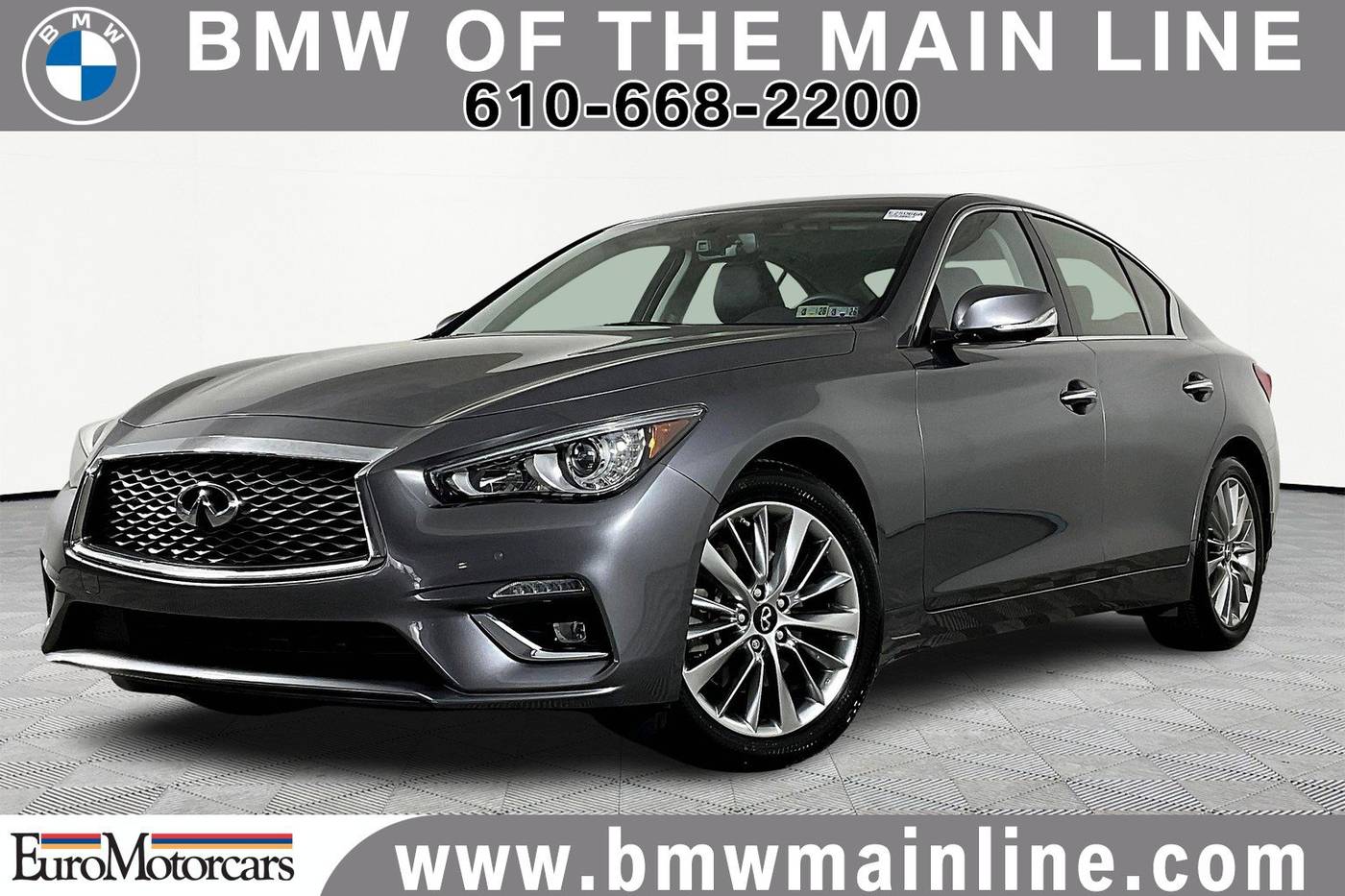 2023 INFINITI Q50 LUXE — Sedan — 14,740 mi — Bala Cynwyd, PA
