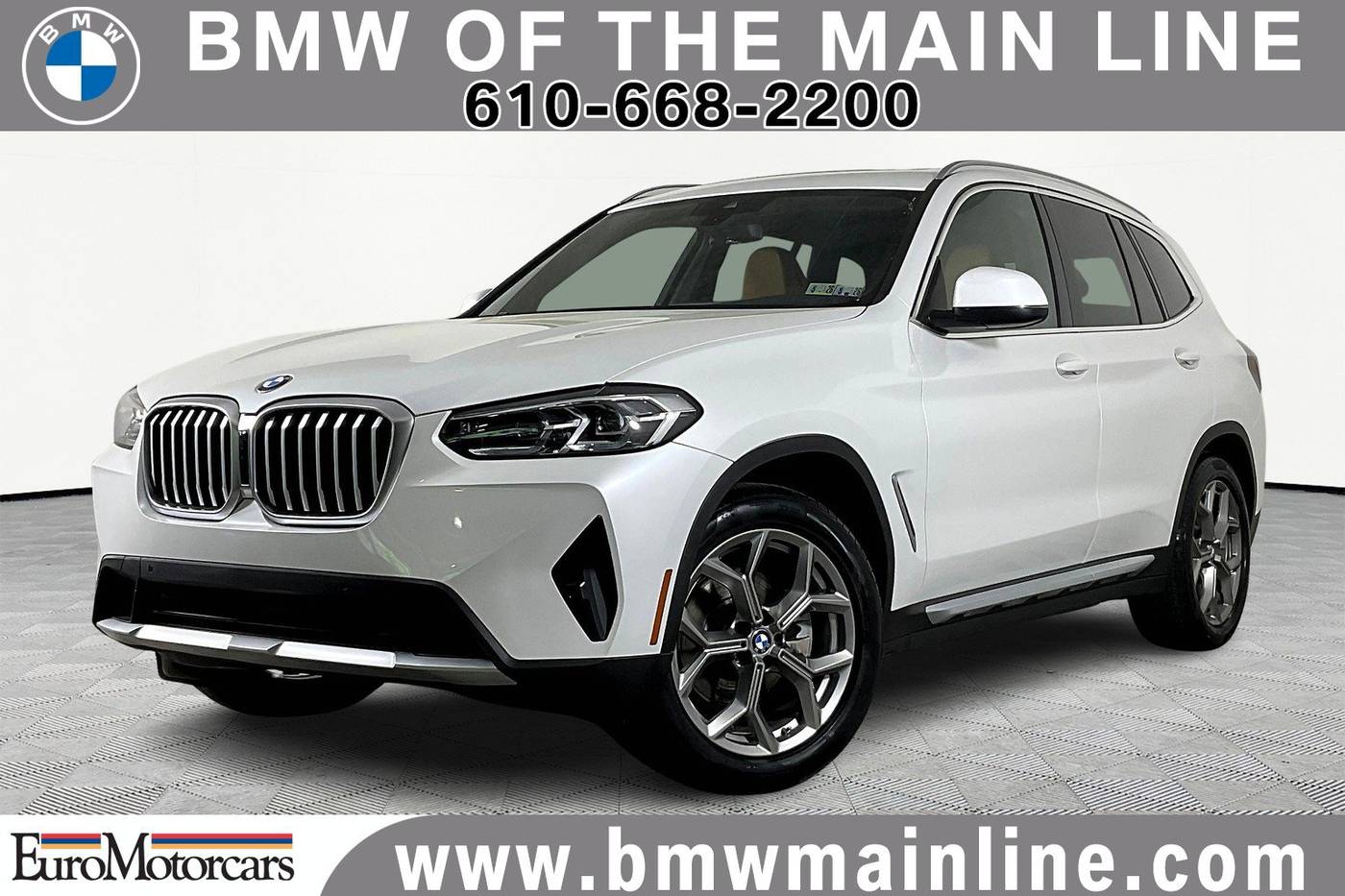 2022 BMW X3 30i — SUV — 43,557 mi — Bala Cynwyd, PA