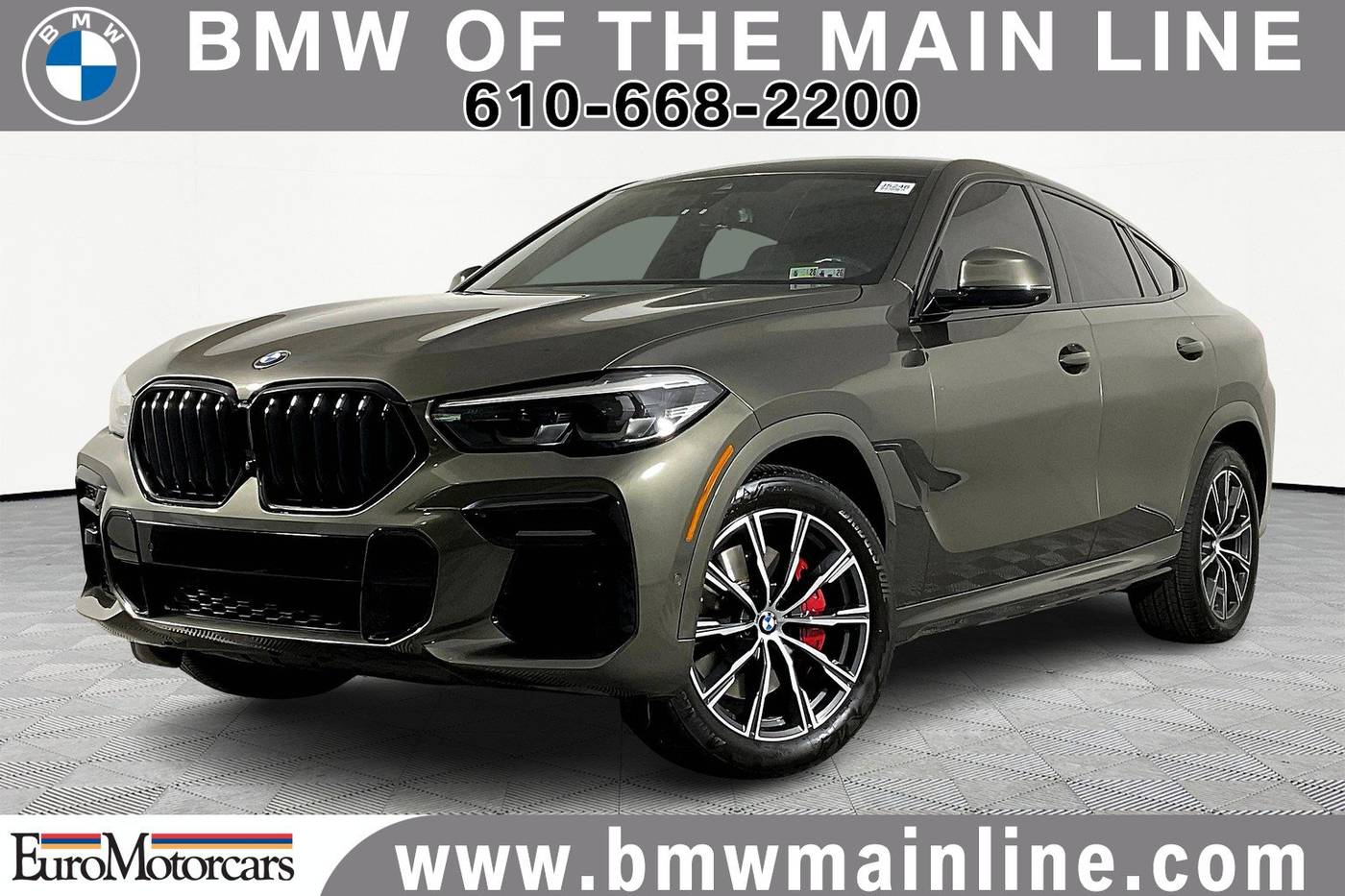 2022 BMW X6 40i — SUV — 56,211 mi — Bala Cynwyd, PA