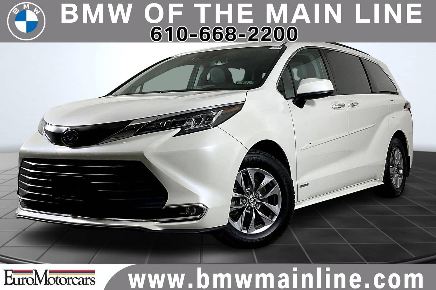 2021 Toyota Sienna XLE — Minivan — 42,775 mi — Bala Cynwyd, PA