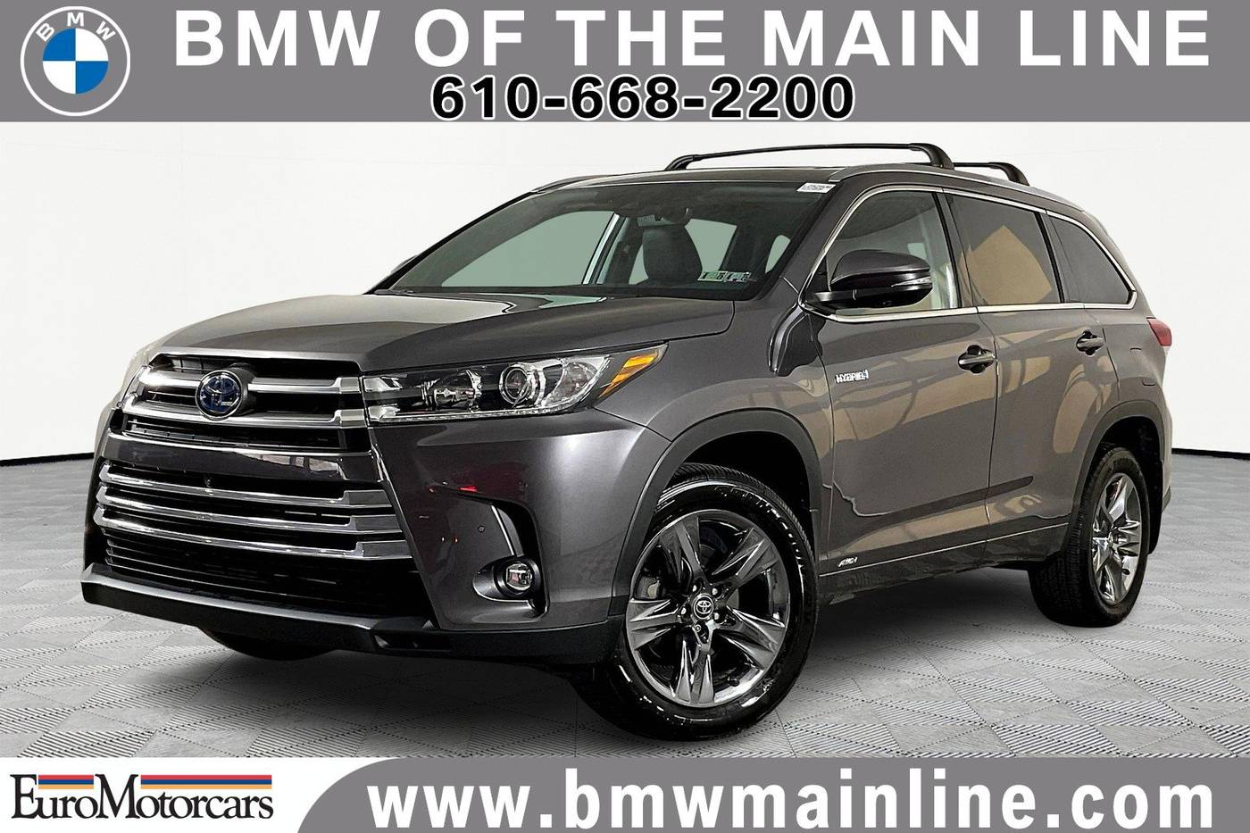 2019 Toyota Highlander Hybrid Limited Platinum — SUV — 45,746 mi — Bala Cynwyd, PA