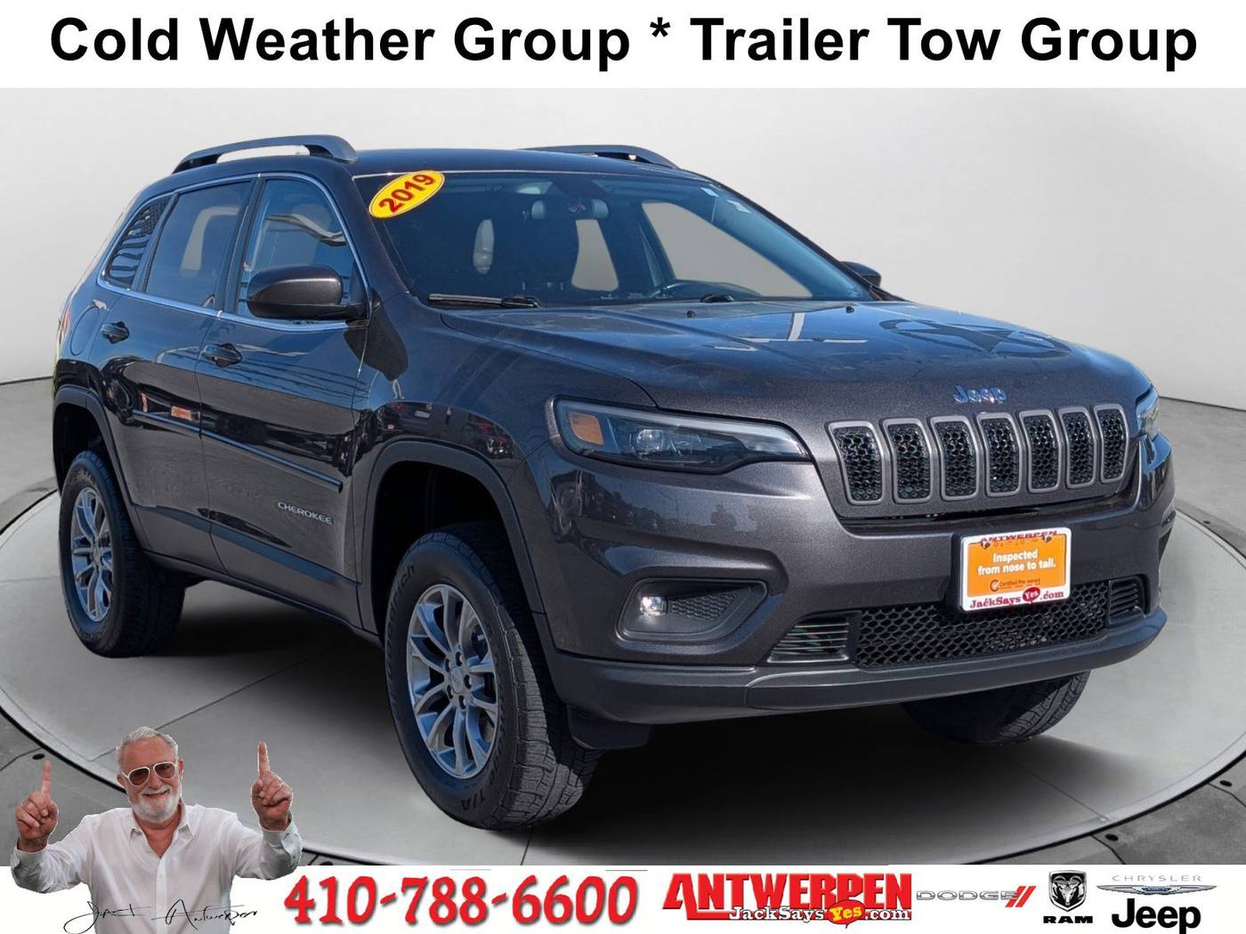 2019 Jeep Cherokee Latitude Plus — SUV — 84,266 mi — Catonsville, MD