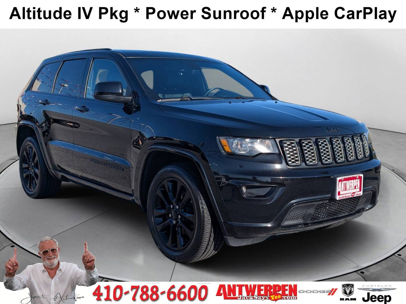 2018 Jeep Grand Cherokee Altitude — SUV — 116,107 mi — Catonsville, MD