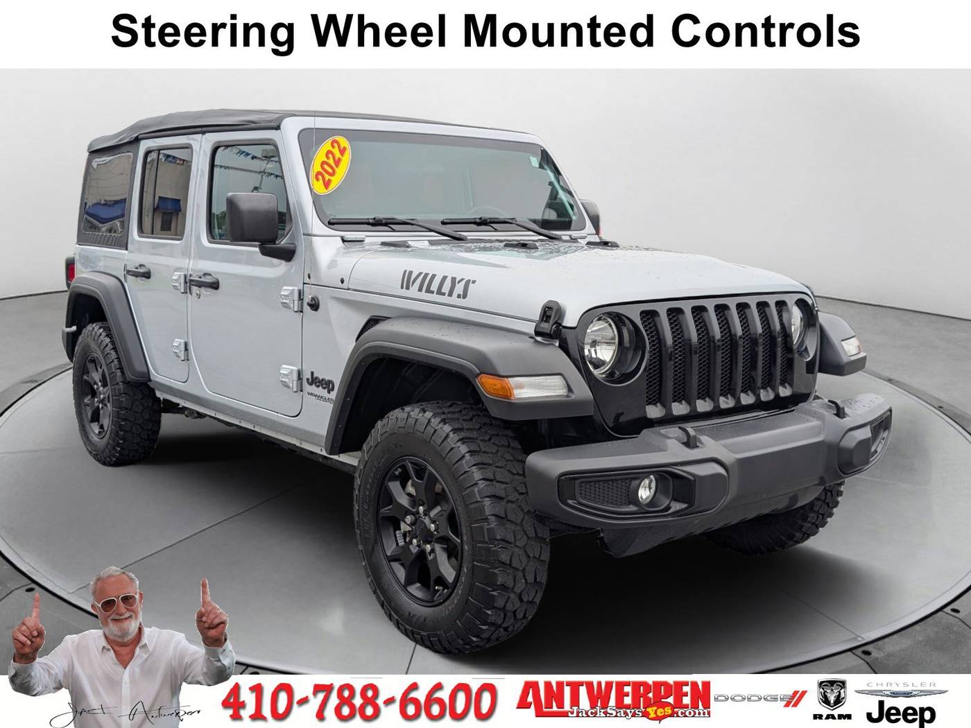 2022 Jeep Wrangler Willys Sport — SUV — 15,037 mi — Catonsville, MD