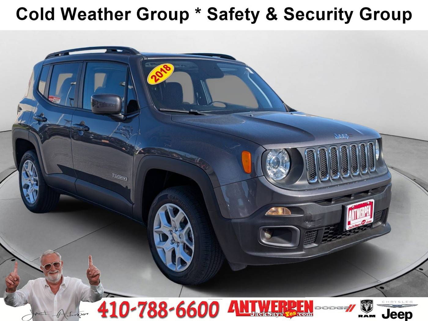 2018 Jeep Renegade Latitude — SUV — 83,129 mi — Catonsville, MD