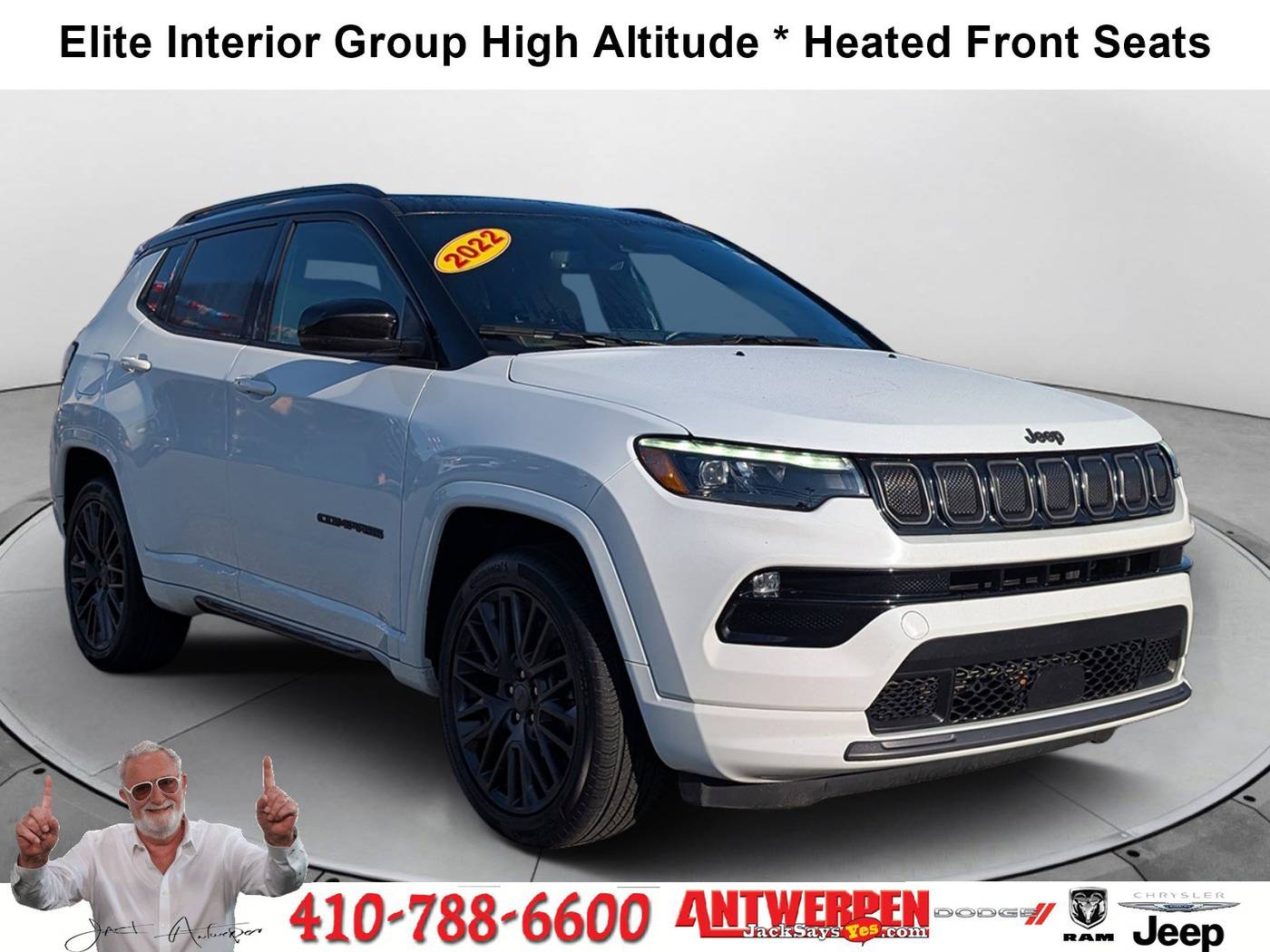 2022 Jeep Compass High Altitude — SUV — 53,957 mi — Catonsville, MD