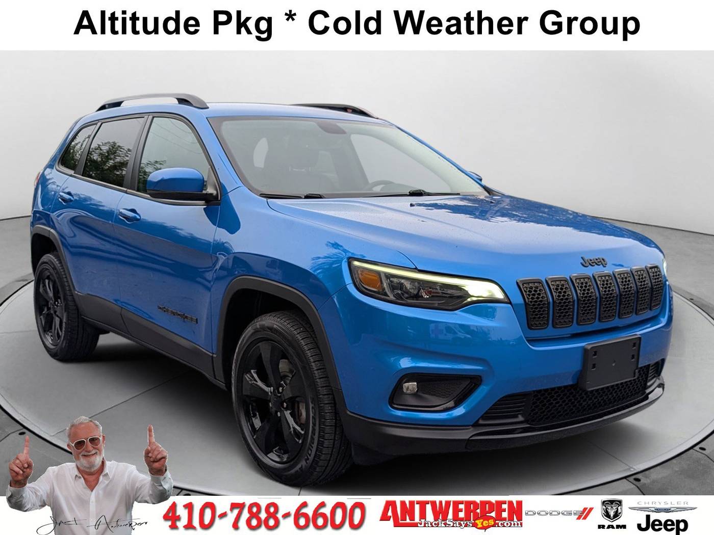 2020 Jeep Cherokee Altitude — SUV — 108,107 mi — Catonsville, MD
