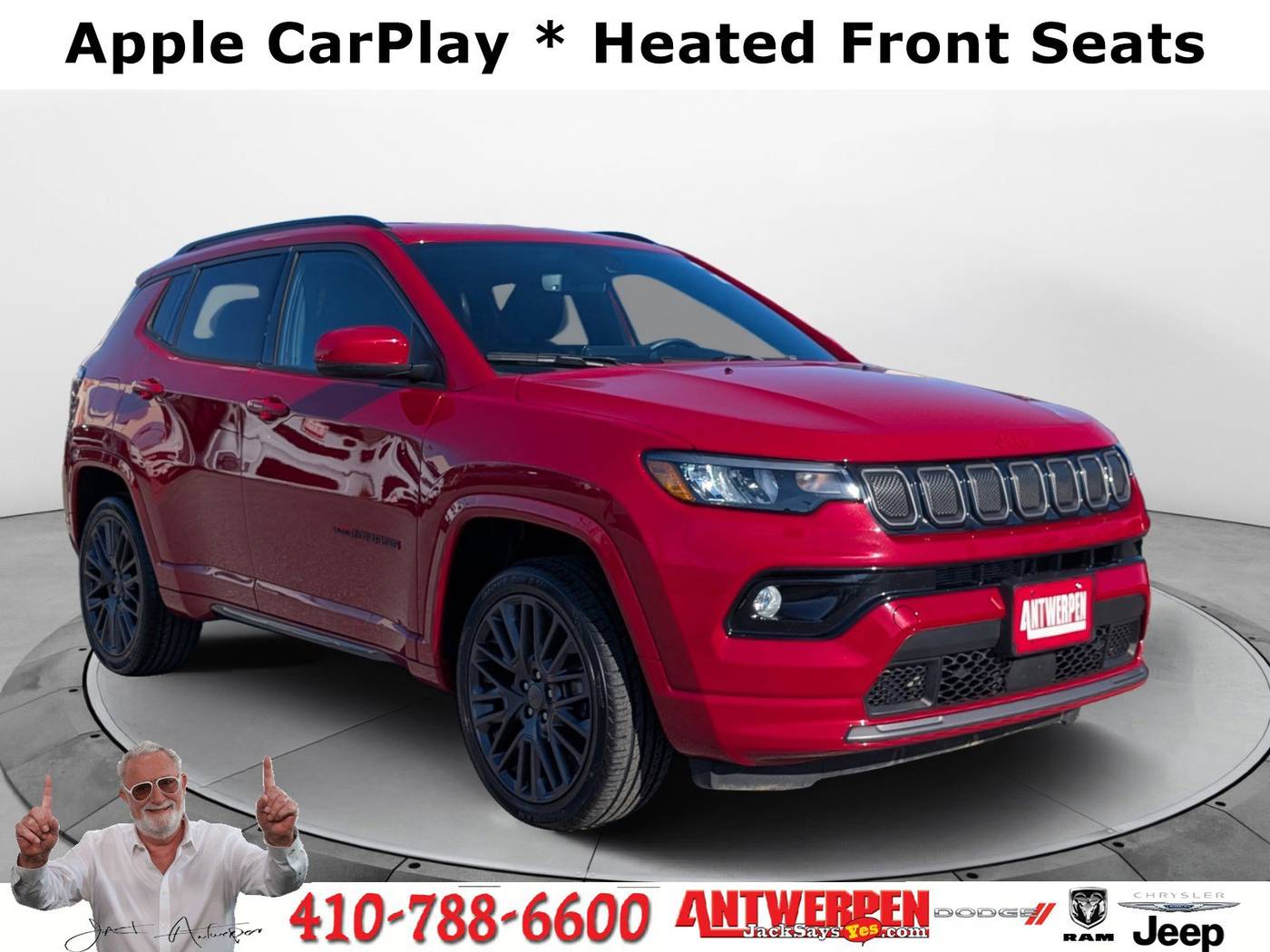 2022 Jeep Compass (RED) Edition — SUV — 80,501 mi — Catonsville, MD