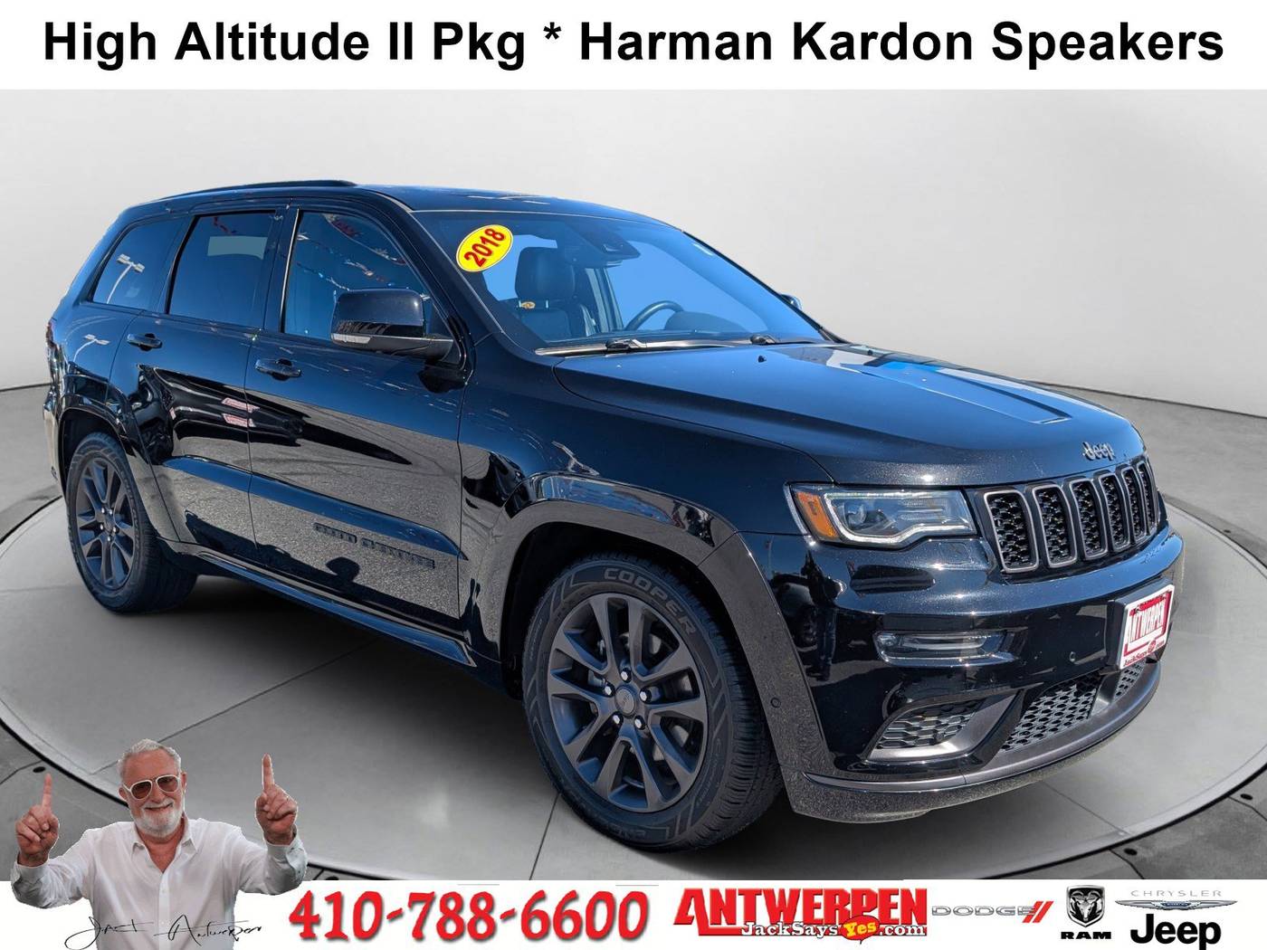 2018 Jeep Grand Cherokee High Altitude — SUV — 74,526 mi — Catonsville, MD