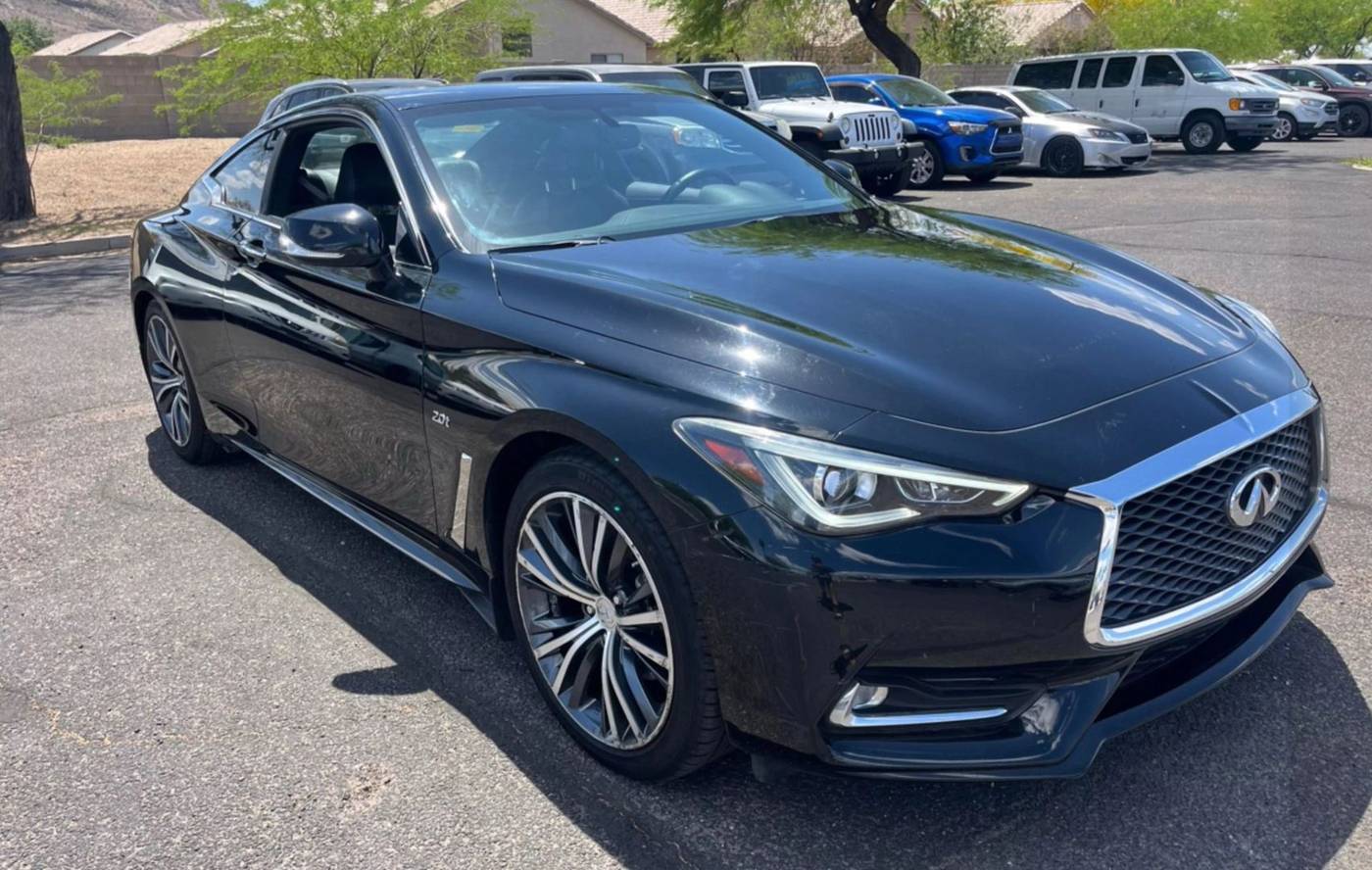 2018 INFINITI Q60 2.0t LUXE — Coupe — 45,173 mi — Riverside, CA