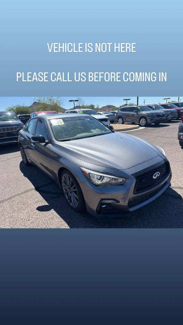 2023 INFINITI Q50 RED SPORT 400 — Sedan — 8,578 mi — Riverside, CA