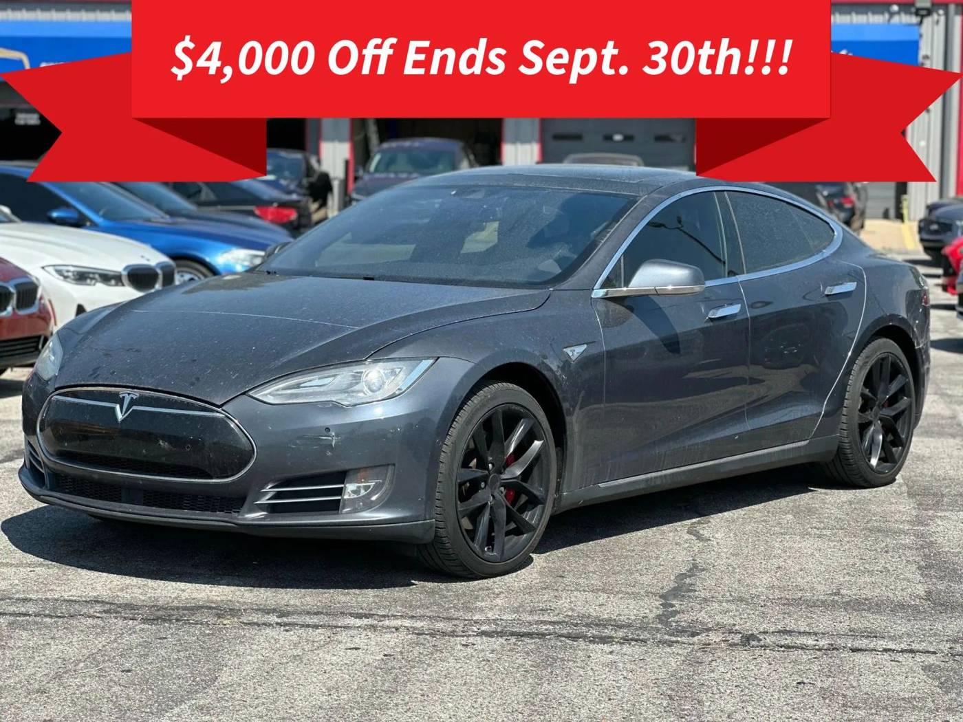2014 Tesla Model S P85D — Hatchback — 200,978 mi — Oklahoma City, OK