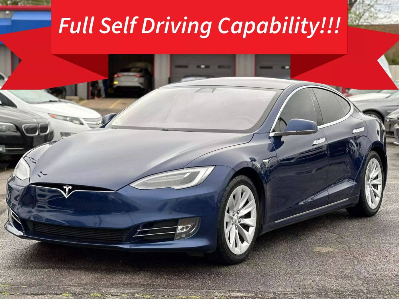2016 Tesla Model S 90D — Hatchback — 82,935 mi — Oklahoma City, OK