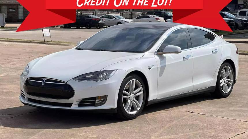 White tesla model online s for sale