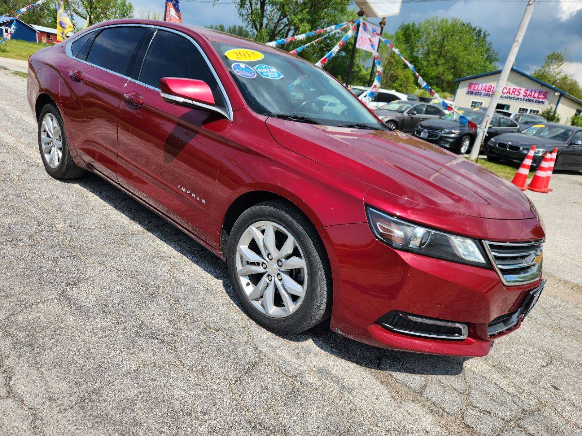 2018 Chevrolet Impala LT — Sedan — 123,524 mi — Michigan City, IN