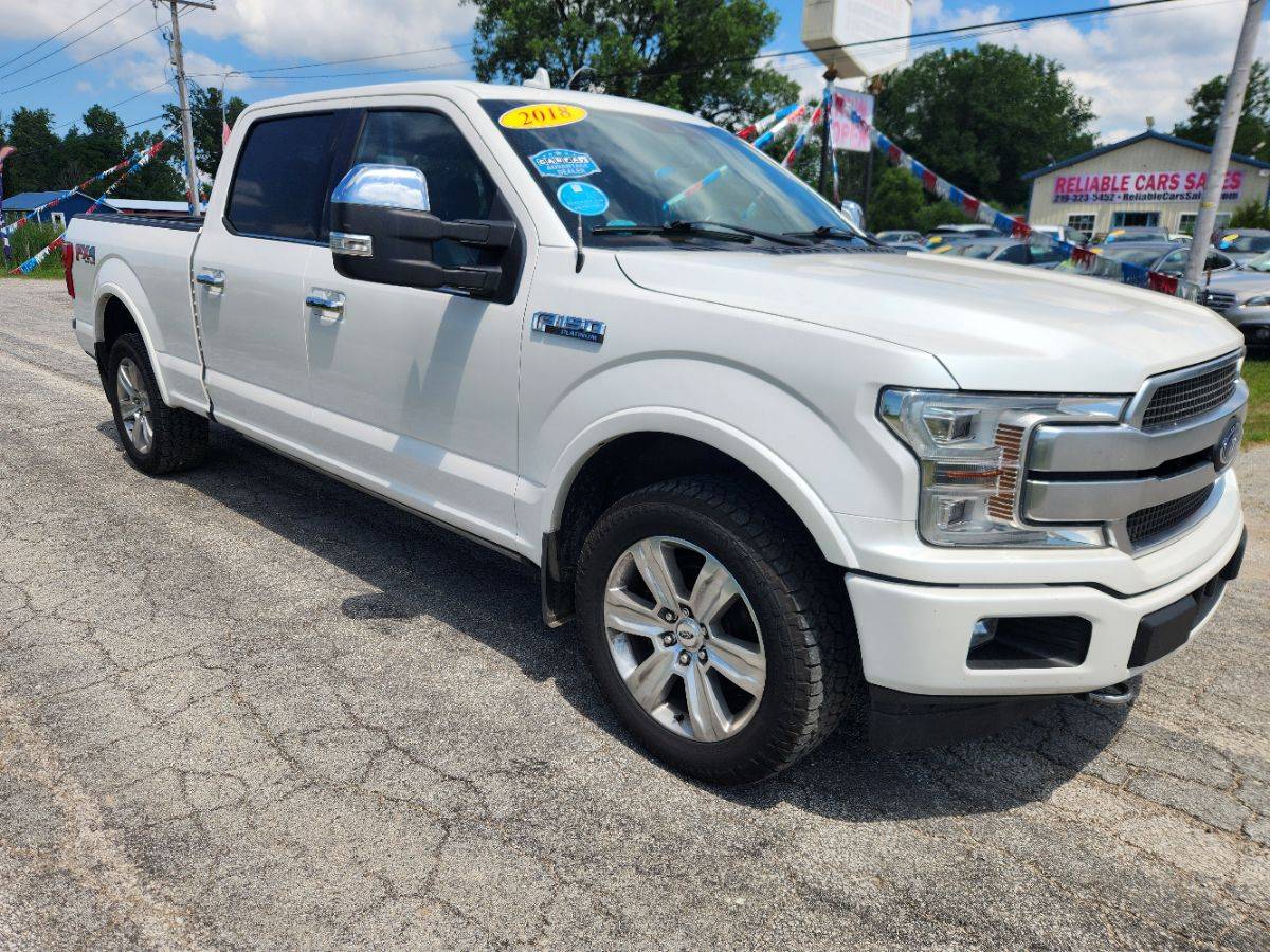 2018 Ford F-150 Platinum — Pickup Truck — 97,498 mi — Michigan City, IN