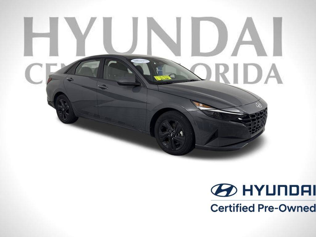 2023 Hyundai Elantra Hybrid Blue — Sedan — 13,360 mi — Clermont, FL