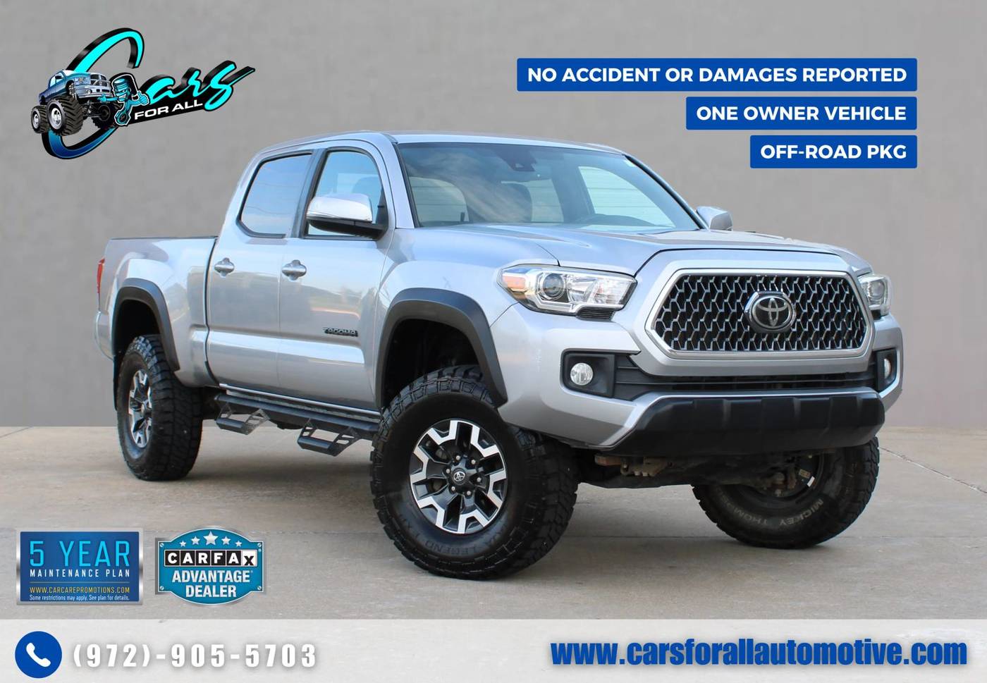 2019 Toyota Tacoma TRD Off Road — Pickup Truck — 132,665 mi — Garland, TX